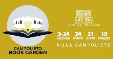 Campolieto Book Garden 2023, libri ed autori ad Ercolano